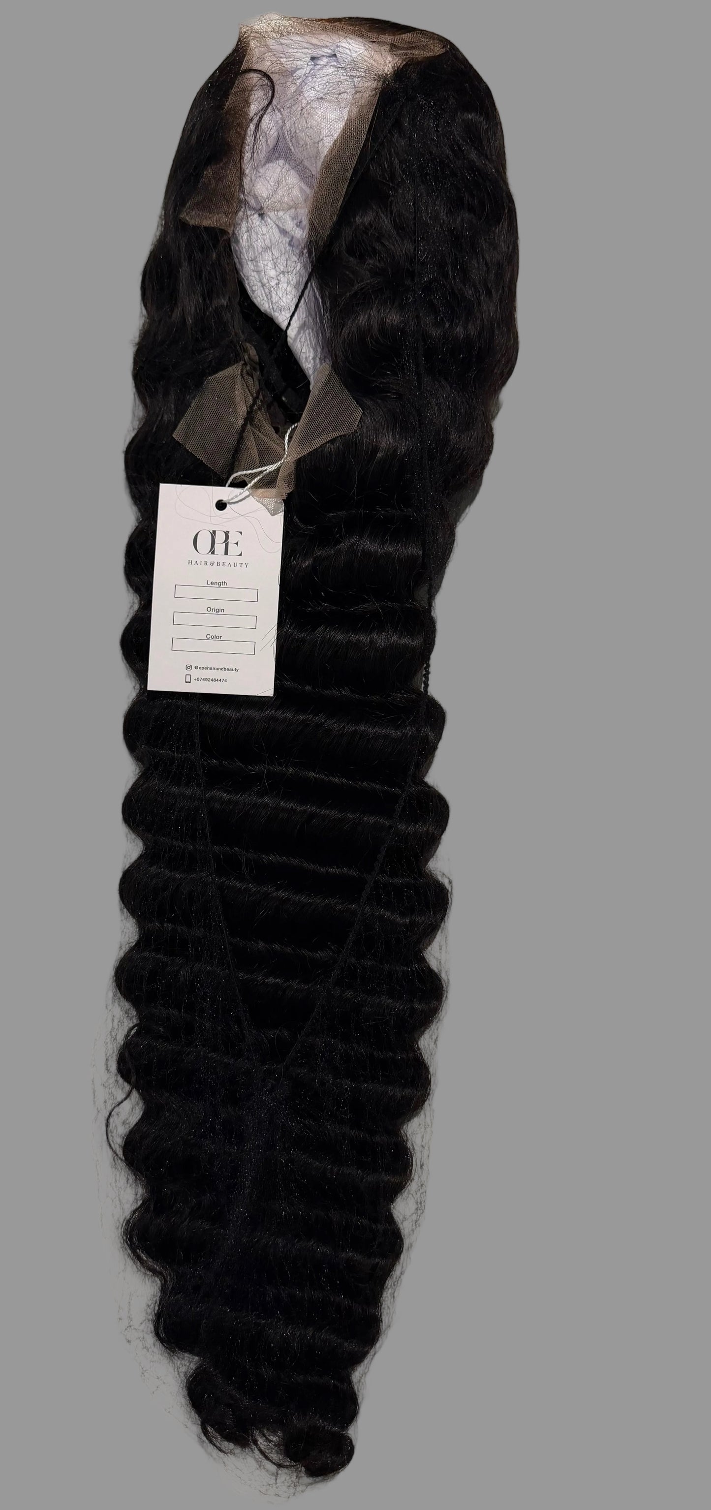 DEEP WAVE PREMIUM VIRGIN LACE  WIGS