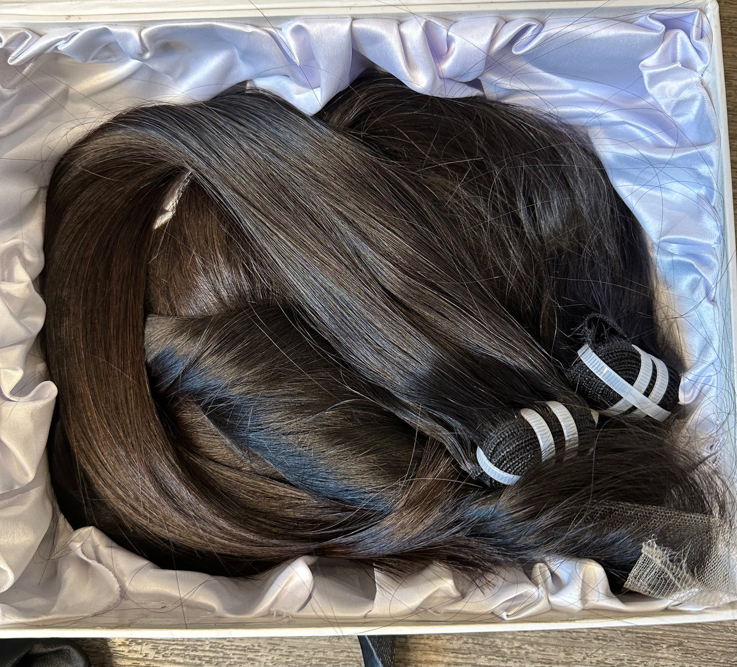 Double drawn raw bundles