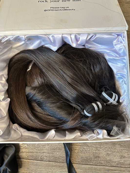 double drawn raw bundles